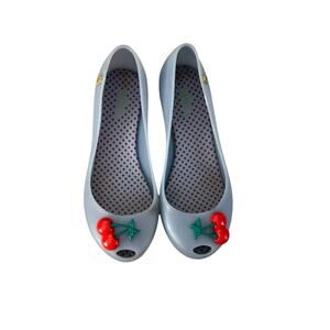 Melissa Blue cherry shoes size 1